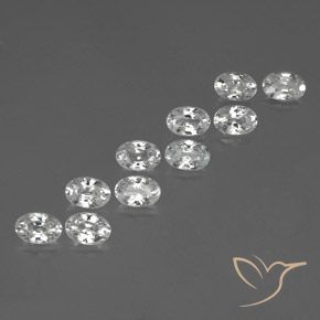 Shop natural 7.51ct Blanc Zircon gems, ovale, from Cambodge at GemSelect. In stock, global shipping!