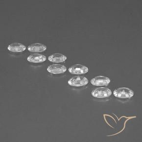 Shop natural 6.68ct Blanc Zircon gems, ovale, from Cambodge at GemSelect. In stock, global shipping!