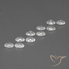 Shop natural 7.00ct Blanc Zircon gems, ovale, from Cambodge at GemSelect. In stock, global shipping!