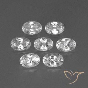Shop natural 5.30ct Blanc Zircon gems, ovale, from Cambodge at GemSelect. In stock, global shipping!