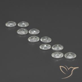 Shop natural 7.20ct Blanc Zircon gems, ovale, from Cambodge at GemSelect. In stock, global shipping!