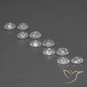 Shop natural 8.33ct Blanc Zircon gems, ovale, from Cambodge at GemSelect. In stock, global shipping!
