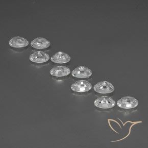 Shop natural 8.21ct Blanc Zircon gems, ovale, from Cambodge at GemSelect. In stock, global shipping!