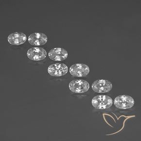 Shop natural 8.06ct Blanc Zircon gems, ovale, from Cambodge at GemSelect. In stock, global shipping!