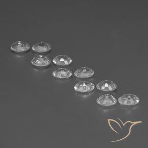 Shop natural 7.00ct Blanc Zircon gems, ovale, from Cambodge at GemSelect. In stock, global shipping!