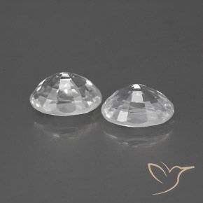 Shop natural 2.78ct Blanc Zircon gems, ovale, from Cambodge at GemSelect. In stock, global shipping!