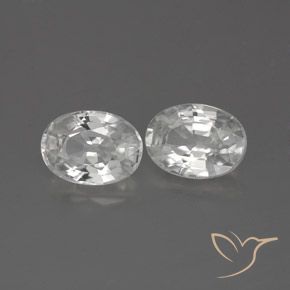 Shop natural 2.61ct Blanc Zircon gems, ovale, from Cambodge at GemSelect. In stock, global shipping!