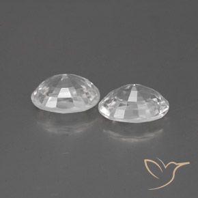 Shop natural 2.58ct Blanc Zircon gems, ovale, from Cambodge at GemSelect. In stock, global shipping!
