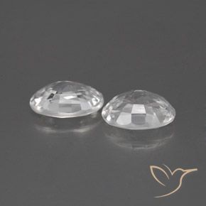 Shop natural 2.44ct Blanc Zircon gems, ovale, from Cambodge at GemSelect. In stock, global shipping!
