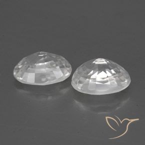 Shop natural 2.82ct Blanc Zircon gems, ovale, from Cambodge at GemSelect. In stock, global shipping!