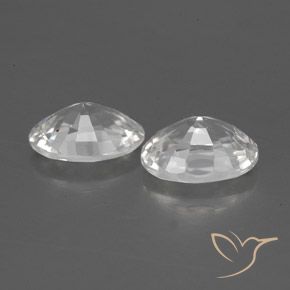 Shop natural 2.39ct Blanc Zircon gems, ovale, from Cambodge at GemSelect. In stock, global shipping!