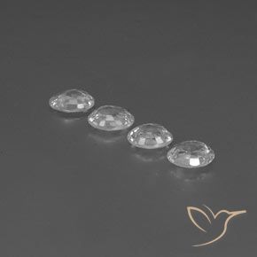 Shop natural 4.75ct Blanc clair Zircon gems, ovale, from Cambodge at GemSelect. In stock, global shipping!