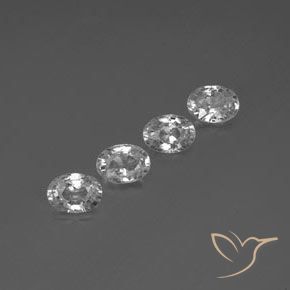 Shop natural 4.89ct Blanc clair Zircon gems, ovale, from Cambodge at GemSelect. In stock, global shipping!