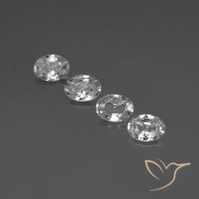 Shop natural 4.68ct Blanc clair Zircon gems, ovale, from Cambodge at GemSelect. In stock, global shipping!