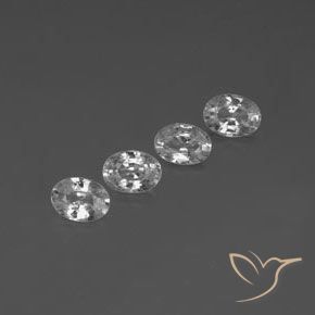 Shop natural 4.61ct Blanc clair Zircon gems, ovale, from Cambodge at GemSelect. In stock, global shipping!