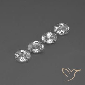 Shop natural 4.79ct Blanc clair Zircon gems, ovale, from Cambodge at GemSelect. In stock, global shipping!