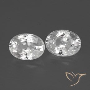 Shop natural 2.69ct Blanc Zircon gems, ovale, from Cambodge at GemSelect. In stock, global shipping!