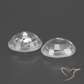 Shop natural 2.90ct Blanc Zircon gems, ovale, from Cambodge at GemSelect. In stock, global shipping!