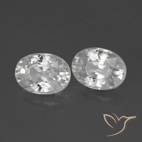 Shop natural 2.68ct Blanc Zircon gems, ovale, from Cambodge at GemSelect. In stock, global shipping!