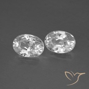 Shop natural 2.73ct Blanc Zircon gems, ovale, from Cambodge at GemSelect. In stock, global shipping!