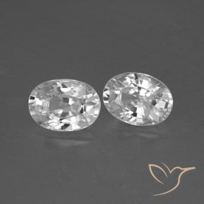 Shop natural 2.68ct Blanc clair Zircon gems, ovale, from Cambodge at GemSelect. In stock, global shipping!