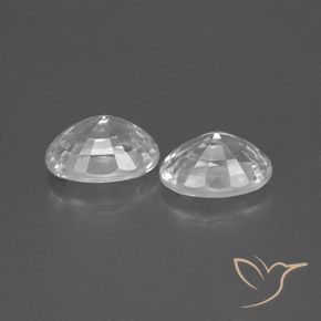 Shop natural 2.68ct Blanc clair Zircon gems, ovale, from Cambodge at GemSelect. In stock, global shipping!
