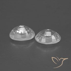 Shop natural 2.85ct Blanc Zircon gems, ovale, from Cambodge at GemSelect. In stock, global shipping!