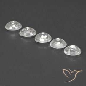 Shop natural 7.07ct Blanc Zircon gems, ovale, from Cambodge at GemSelect. In stock, global shipping!