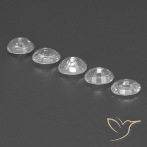 Shop natural 7.09ct Blanc Zircon gems, ovale, from Cambodge at GemSelect. In stock, global shipping!