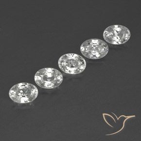 Shop natural 6.51ct Blanc clair Zircon gems, ovale, from Cambodge at GemSelect. In stock, global shipping!