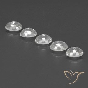 Shop natural 7.28ct Blanc Zircon gems, ovale, from Cambodge at GemSelect. In stock, global shipping!