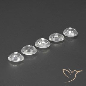 Shop natural 7.33ct Blanc Zircon gems, ovale, from Cambodge at GemSelect. In stock, global shipping!