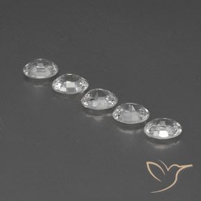 Shop natural 6.40ct Blanc clair Zircon gems, ovale, from Cambodge at GemSelect. In stock, global shipping!