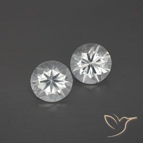 2.37ctw Naturel Blanc Zircon, Tour, VVS-VS, Photo A