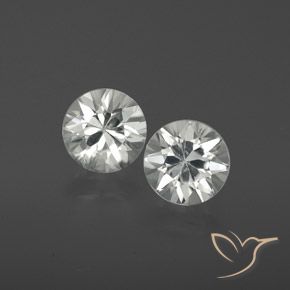 2.23ctw Naturel Blanc Zircon, Tour, VS