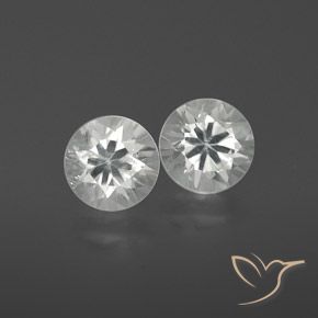 2.47ctw Naturel Blanc Zircon, Tour, VS