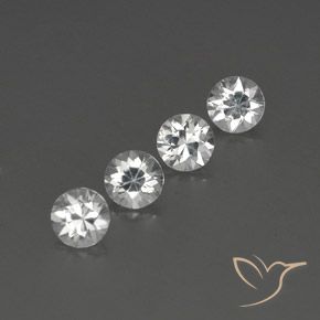 Shop natural 4.60ct Blanc clair Zircon gems, Tour, from Cambodge at GemSelect. In stock, global shipping!