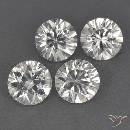 Shop natural 4.56ct Blanc chaud Zircon gems, Tour, from Cambodge at GemSelect. In stock, global shipping!