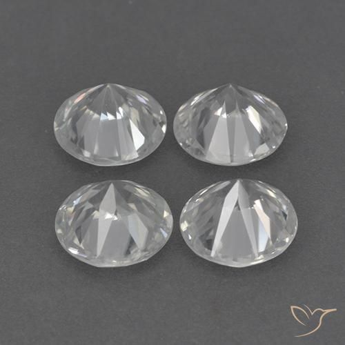 Shop natural 4.56ct Blanc chaud Zircon gems, Tour, from Cambodge at GemSelect. In stock, global shipping!