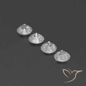 Shop natural 4.62ct Blanc clair Zircon gems, Tour, from Cambodge at GemSelect. In stock, global shipping!