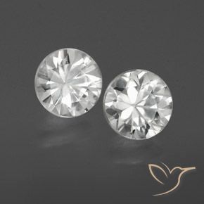 Shop natural 2.33ct Blanc Zircon gems, Tour, from Cambodge at GemSelect. In stock, global shipping!
