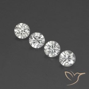 Shop natural 4.63ct Blanc clair Zircon gems, Tour, from Cambodge at GemSelect. In stock, global shipping!
