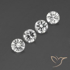 Shop natural 3.95ct Blanc clair Zircon gems, Tour, from Cambodge at GemSelect. In stock, global shipping!