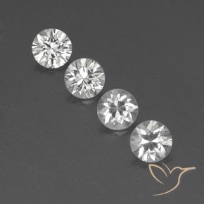 Shop natural 4.44ct Blanc clair Zircon gems, Tour, from Cambodge at GemSelect. In stock, global shipping!