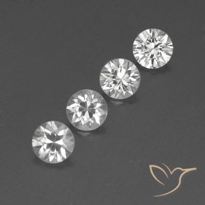 Shop natural 4.44ct Blanc clair Zircon gems, Tour, from Cambodge at GemSelect. In stock, global shipping!