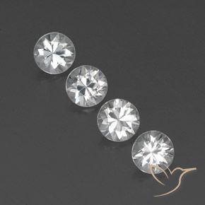Shop natural 4.49ct Blanc clair Zircon gems, Tour, from Cambodge at GemSelect. In stock, global shipping!