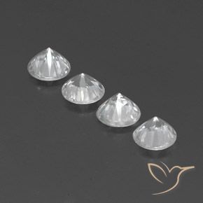 Shop natural 4.49ct Blanc clair Zircon gems, Tour, from Cambodge at GemSelect. In stock, global shipping!