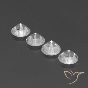 Shop natural 4.18ct Blanc clair Zircon gems, Tour, from Cambodge at GemSelect. In stock, global shipping!