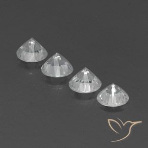 Shop natural 4.71ct Blanc clair Zircon gems, Tour, from Cambodge at GemSelect. In stock, global shipping!