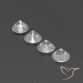 Shop natural 4.55ct Blanc clair Zircon gems, Tour, from Cambodge at GemSelect. In stock, global shipping!
